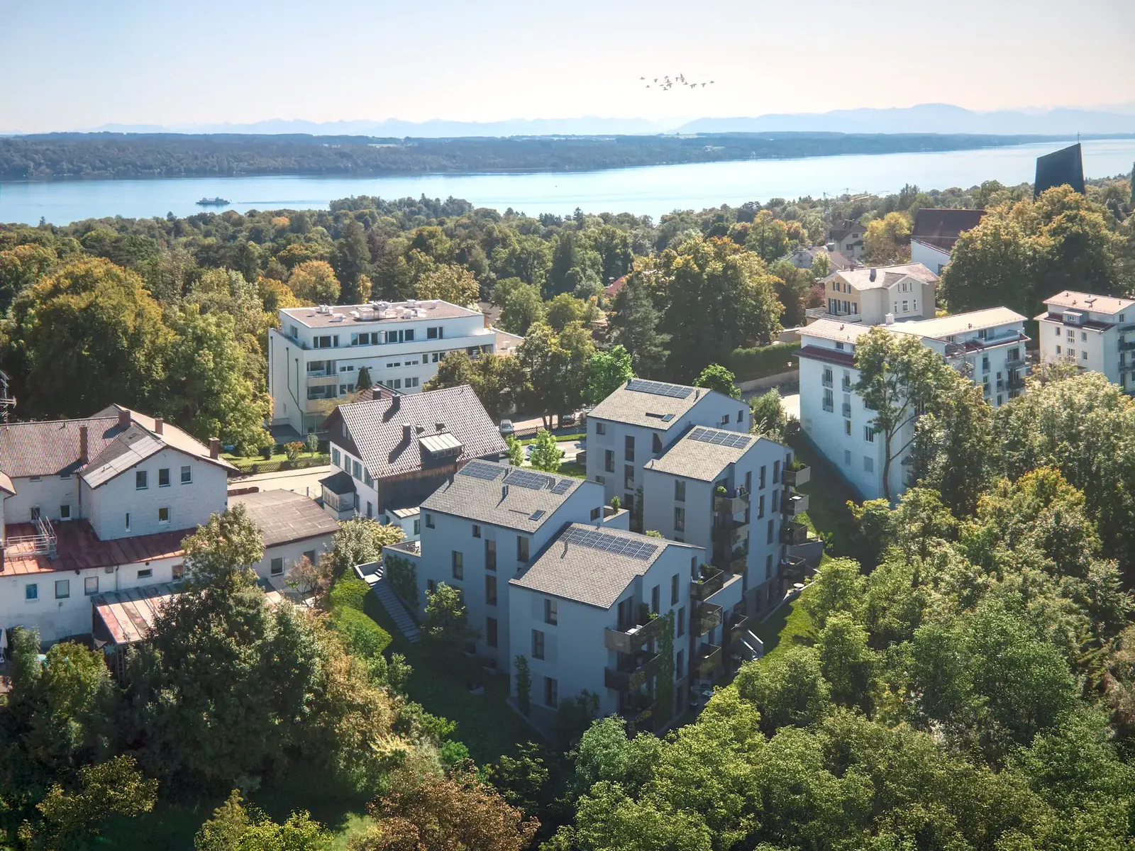 Feldafing und der Starnberger See · Visualisierung