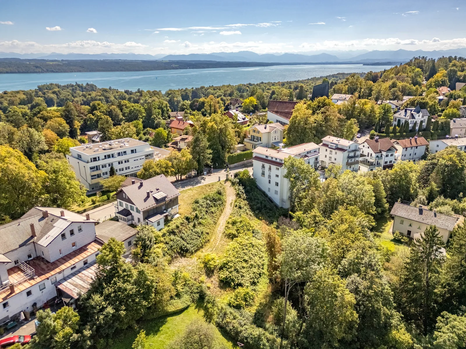 Umgebung mit Seeblick